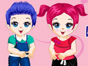 play Cute Baby Twins