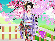 play Geisha Look Dress Up