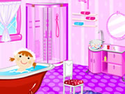 play Girly Bathroom Decorating