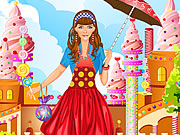 play Sweet Candy Princess Dress Up