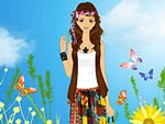 play Hippie Style Dress Up