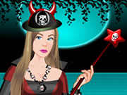 play Cute Halloween Girl Dress Up