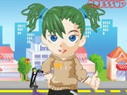 play Street Bike Dressup