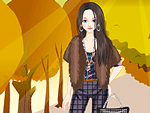 play Autumn Diva Dress Up