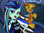 play Monster High - Frankie Stein Hairstyle