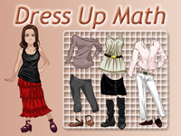 play Dress Up Math