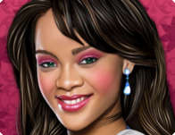 play Rihanna Celebrity Makeover