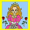 play Little Lonely Princess Coloring