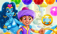 play Jewel Genie Bubble World