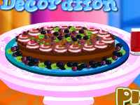 play Delicious Cake Decoration