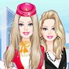 play Barbie Flight Attendant