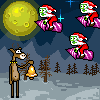 Christmas Zombie game