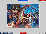 play Bakugan Jigsaw