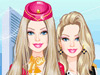 play Barbie Flight Attendant