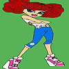 play Arrogant Girl Coloring