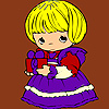 play Sad Birthday Girl Coloring