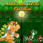 play Mario And Yoshi Fast Run