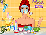 play Pajama Party Facial Makeover