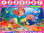 play The Little Mermaid Hidden Numbers