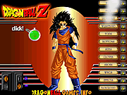play Dragon Ball Z Goku Dressup