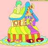 play Kids Coloring: Gingerbread House