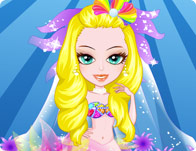 play Mermaid Bride Dress Up