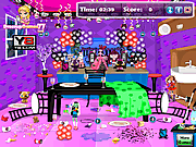 play Monster High Party Cleanup