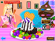 play Barbie Ice Cream Decorating