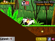 play Princess Snow White Horse Riding