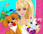 play Barbie Pets Care