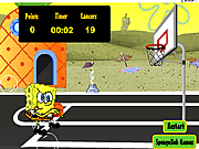 play Sponge Bob Basketball