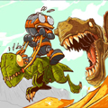 play Run Raptor Rider