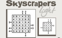 Skyscrapers Light Puzzle