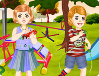 play Twin Kids Dress Up