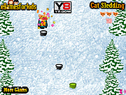 play Cat Sledding