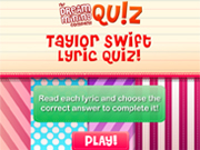 play Taylor Swift Lyric Quiz!