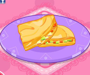 play Vegetable Omelette