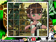 play Ben 10 Spin Puzzle
