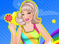 play Candy Girl Dress Up