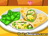 play Crunchy Hawaiian Chicken Wrap