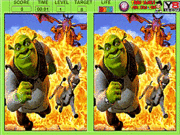play Shrek Spot The Difference