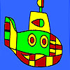 play Deep Sea Submarine Coloring