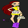 play Fantastic Model Girl Coloring