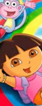 play Dora The Explorer Round Puzzle