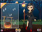 play Beautiful Witch Dress Up