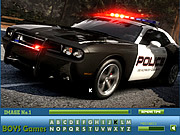 play Police Cars Hidden Letters