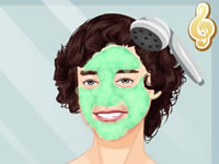 play Famous Singer Harry Styles Facial