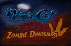 Ninja Cat And Zombie Dino