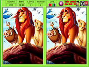 play Lion King Spot The Difference