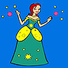 play Fabulous Lady At Prom Coloring